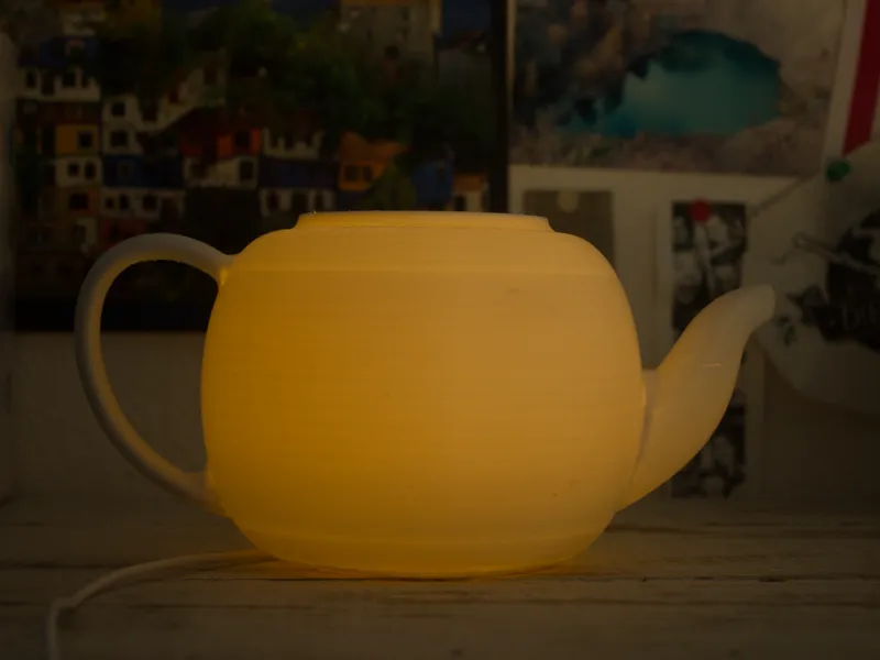 Classic Teapot Lamp for Bambu LED Kit 001