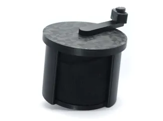 Bandage Storage Box with Built-In Winder