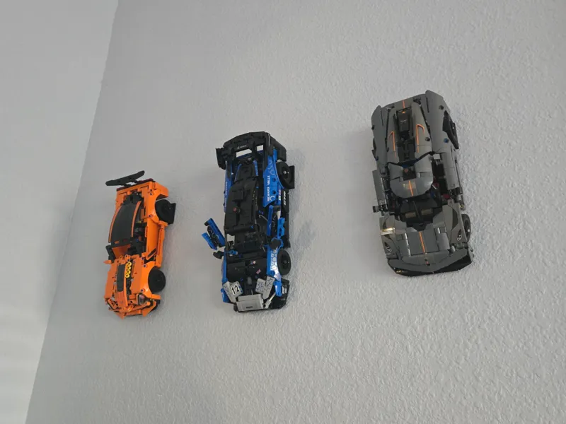 LEG Technic Cars Wall Mount