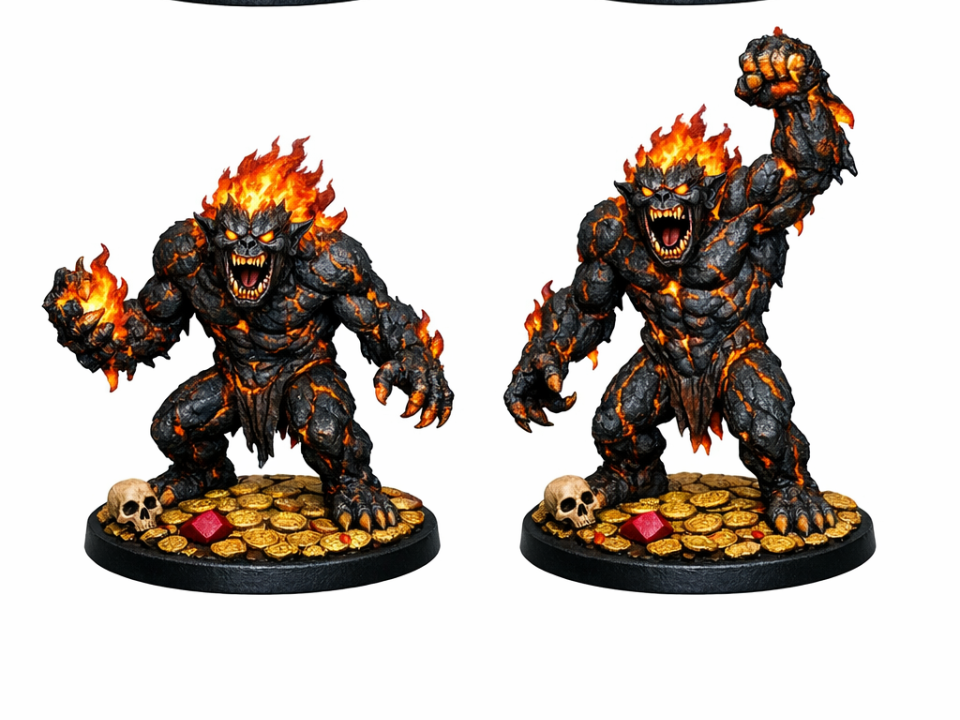 Flame Trolls (x4)