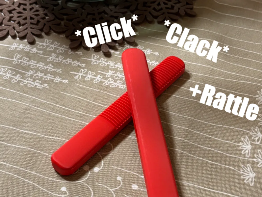 Rattling Claves - Rhythm Sticks by Viltsu - MakerWorld