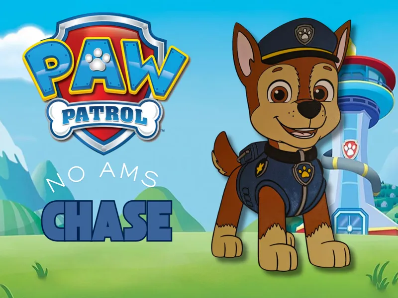 Chase de Paw Patrol - Decoración de Pared 2D NOAMS