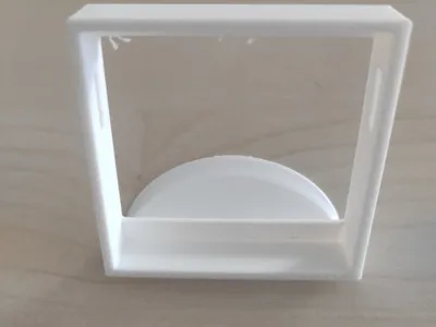 Square Thermometer Hygrometer Stand 45x45x1mm