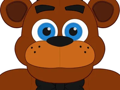 Freddy Flexi plush toy. 