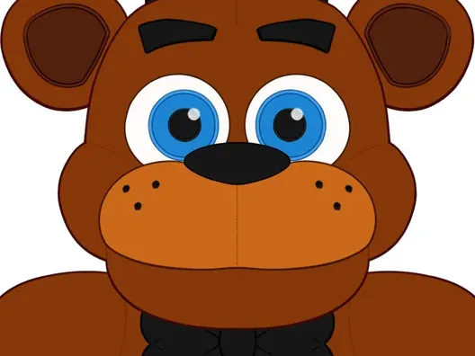 Freddy Flexi plush toy. 