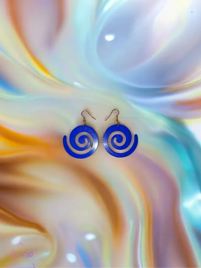 Spiral earrings