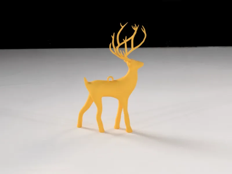 圣诞驯鹿装饰品-Christmas reindeer ornament
