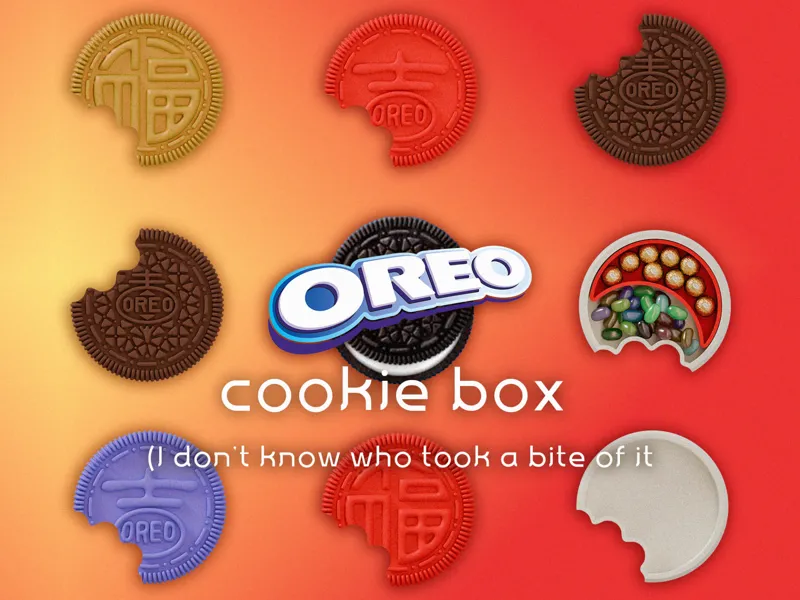 Oreo cookie candy box（Lunar New Year Version）