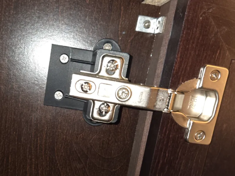 Bathroom Vanity Door Support Bracket