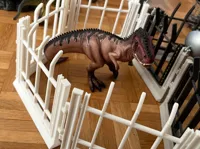 Enclos extensible façon Jurassic pour figurines Schleich — photo 2