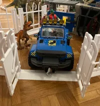 Enclos extensible façon Jurassic pour figurines Schleich — photo 4
