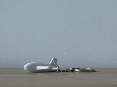 airplane keychain