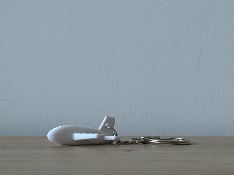 airplane keychain