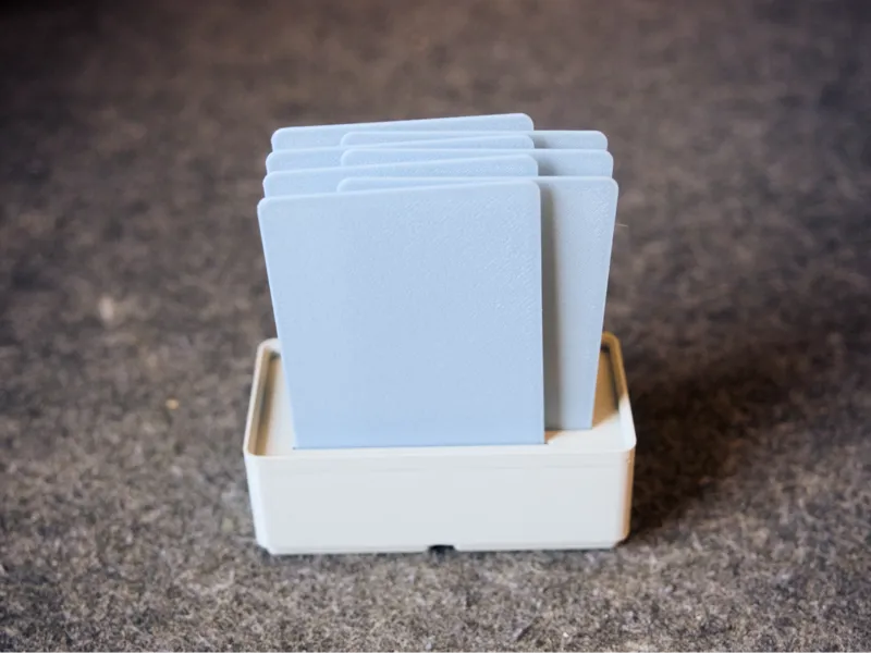 Gridfinity Staggered Vertical 7 Credit Card Holder
