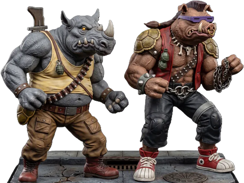 Bebop & Rocksteady - TMNT
