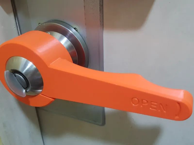 door circle handle transformation