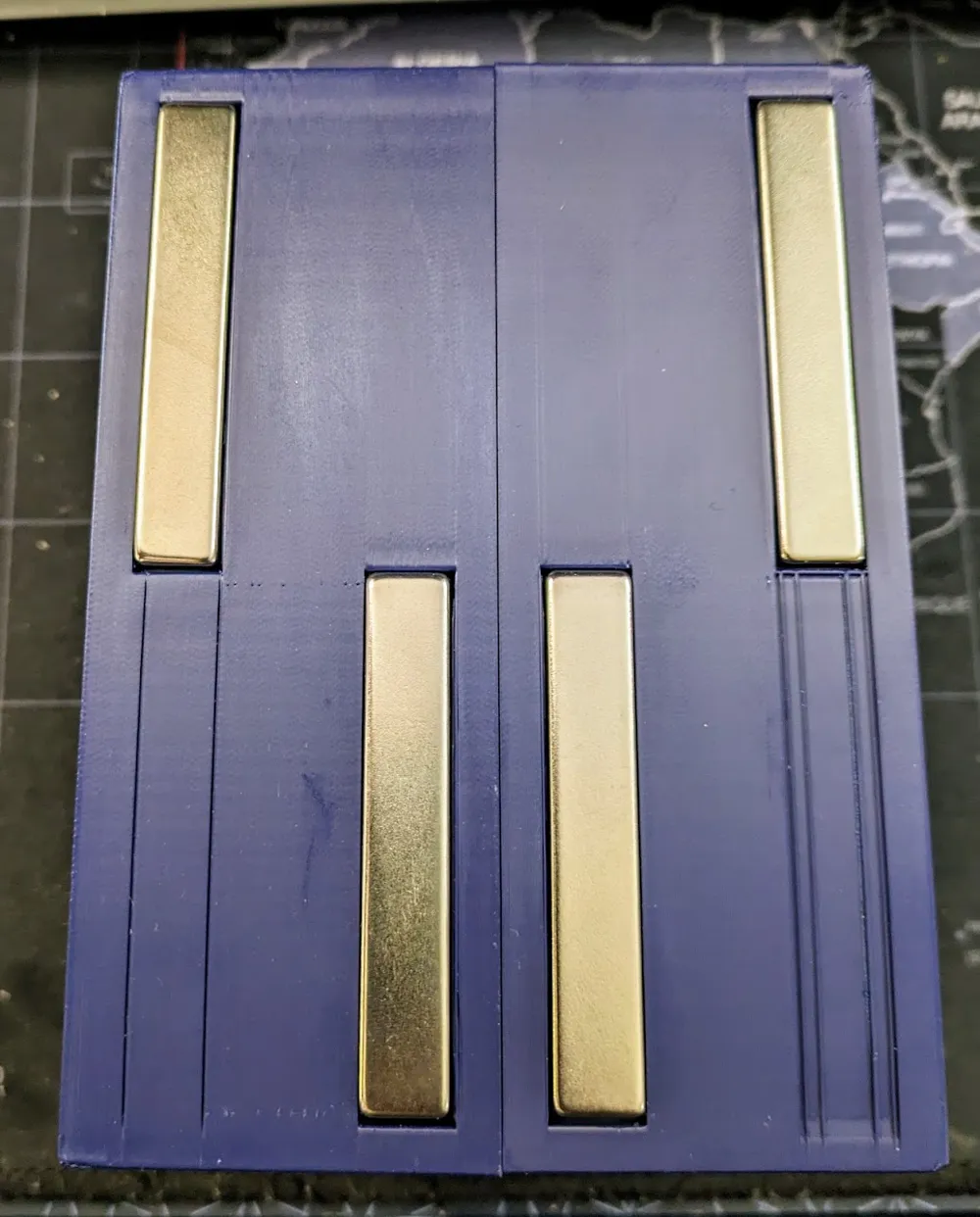 Magnetic Glove Box Holder 3d Print