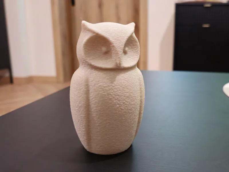 Minimalist Owl Figurine