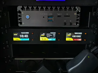Nerdminer x3 10 inch Rack 1U Panel