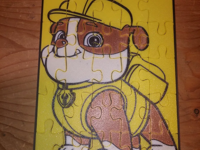 kinderpuzzle Paw Patrol Rubble