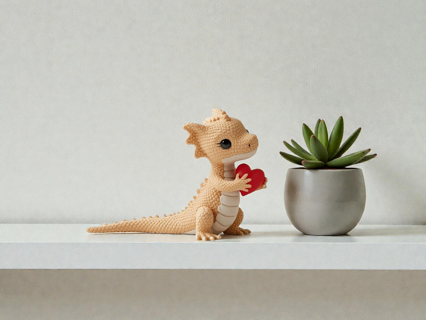 Miniatura 2 do modelo 3D a lovely dragon