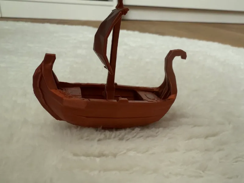 Poly Style Segelboot