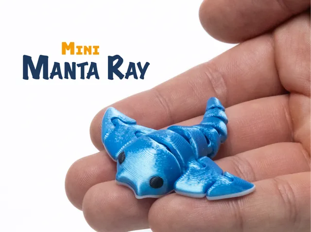 Flexi Manta Ray Articulated