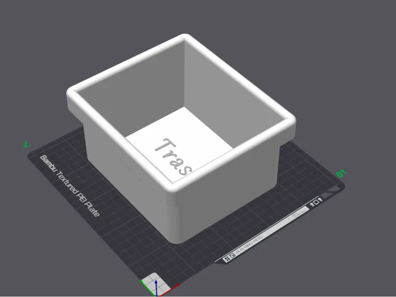 Desk Side Trash Bin