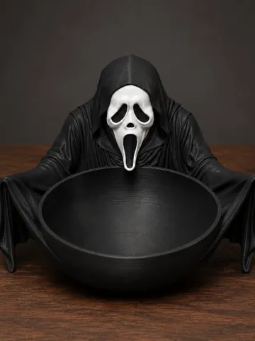 Adorno temático: Ghost Face Candy Bowl — vista de referencia 2