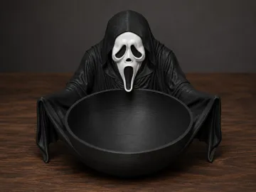 Adorno temático: Ghost Face Candy Bowl — vista de referencia 4
