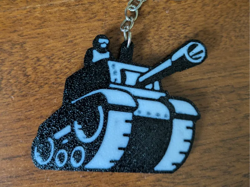Newgrounds Logo Keychain