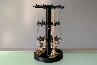 Rotating Jewelry Holder