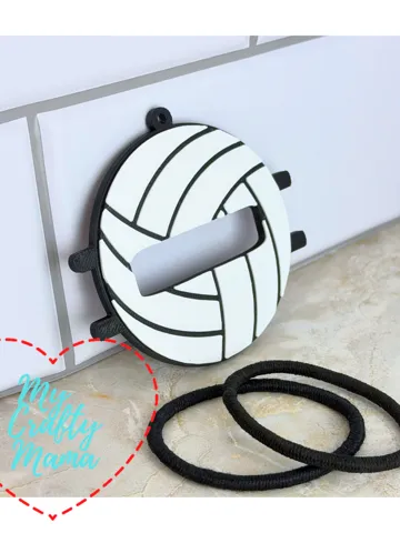 Llavero: Volleyball hairband keychain — vista de referencia 2
