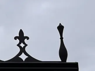 Victorian style greenhouse cresting - Finial