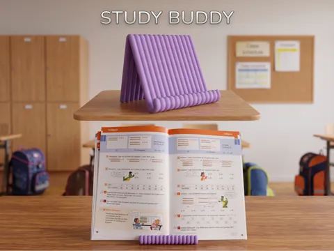 Soporte: Buchständer - Study Buddy — referencia de MakerWorld