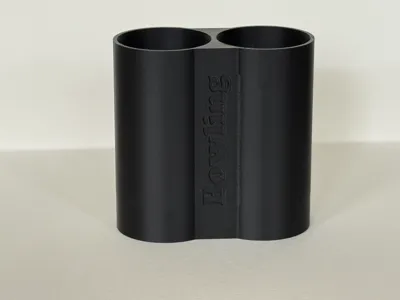 Bowling ball thumb insert storage case