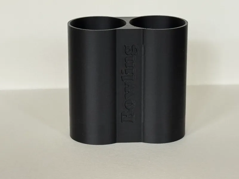 Bowling ball thumb insert storage case