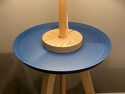 Shelf for IKEA Lauters Lamp