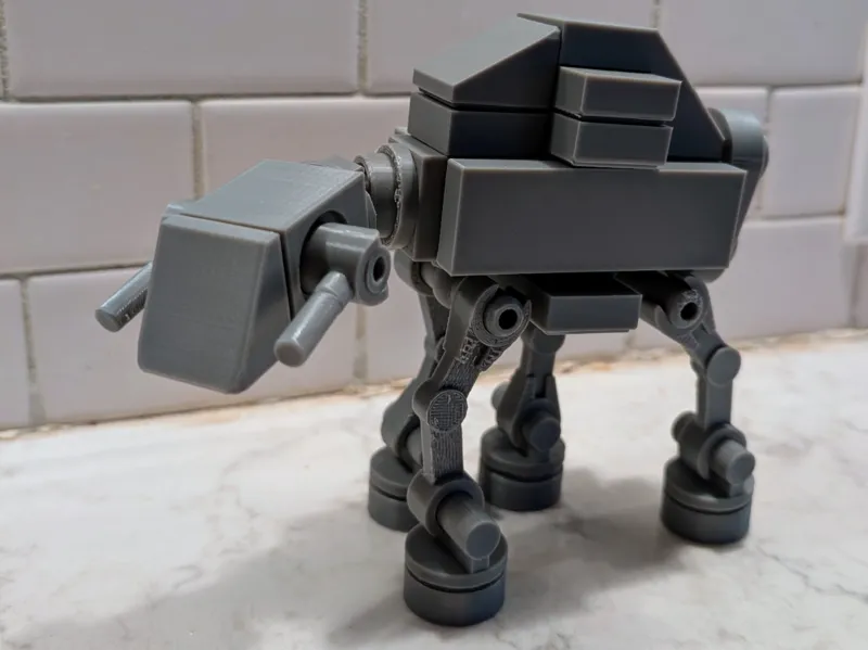 Big Brick AT-AT Microscale Model 300%
