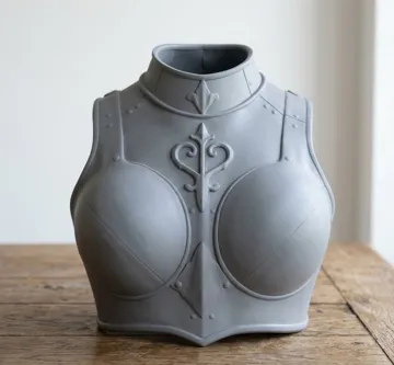 Tapa o cubierta: Modelo de Armadura Femenina V1 - Set Completo — vista de referencia 5