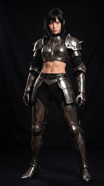 Tapa o cubierta: Modelo de Armadura Femenina V1 - Set Completo — vista de referencia 4