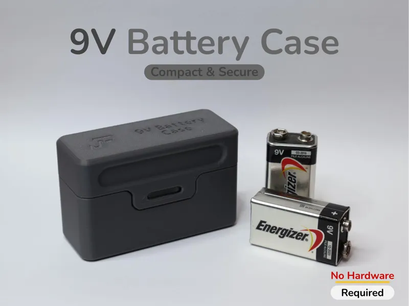 9V Battery Case