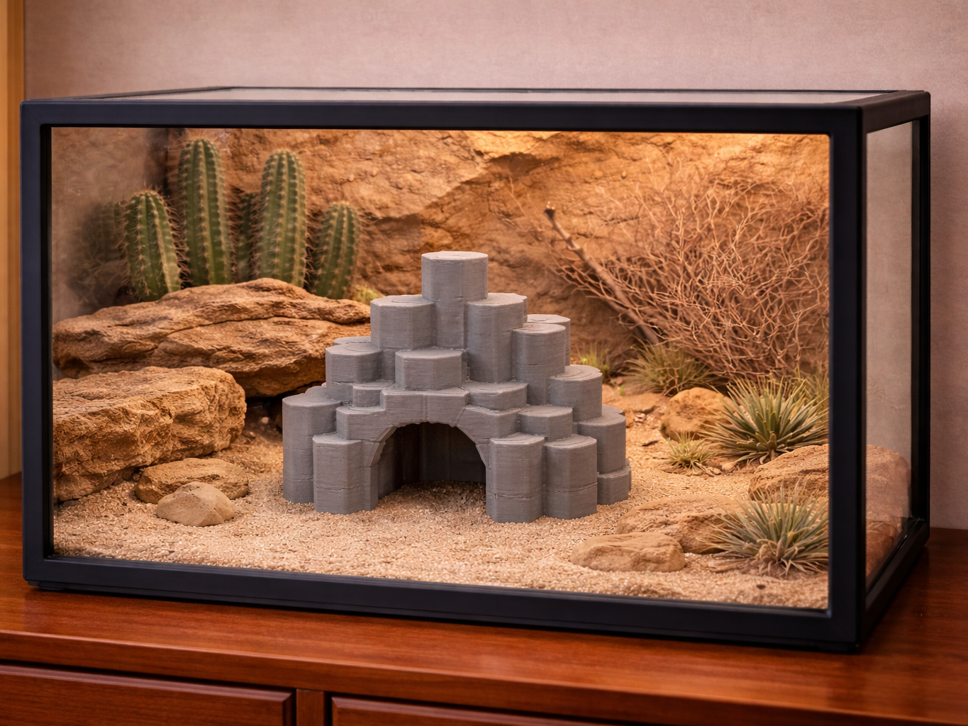 Mini Stone Arch Cave – Decorative Habitat Accent