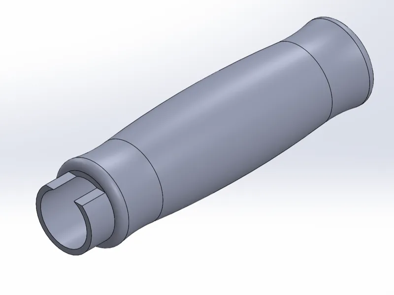 3D Printable TPU Bike Handlebar Grips (22.2mm)