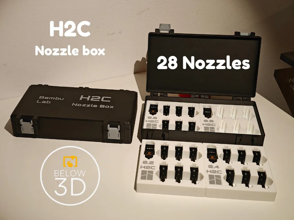 H2C Nozzle Box - Free 3D Print Model - MakerWorld