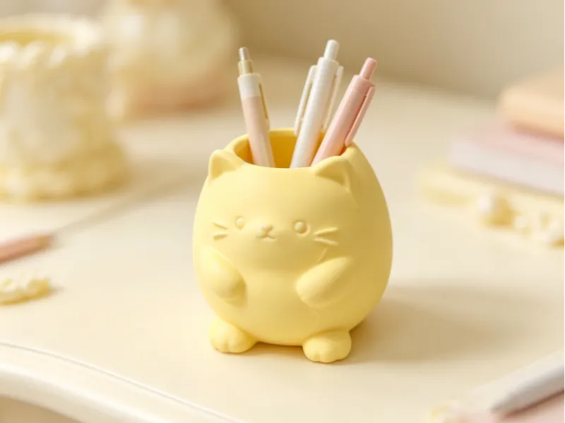 Kitten Creative Pen Holder