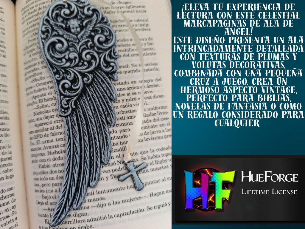 BOOKMARK ANGEL WINGS 2
