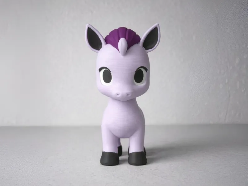 Celestial Zebra with a Silver Mane