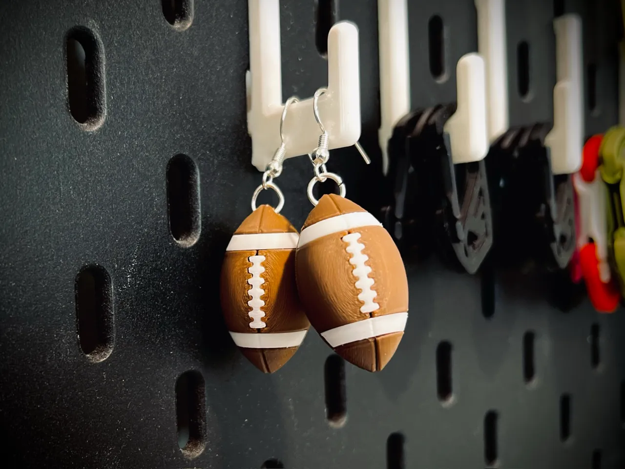Football Earrings view 2