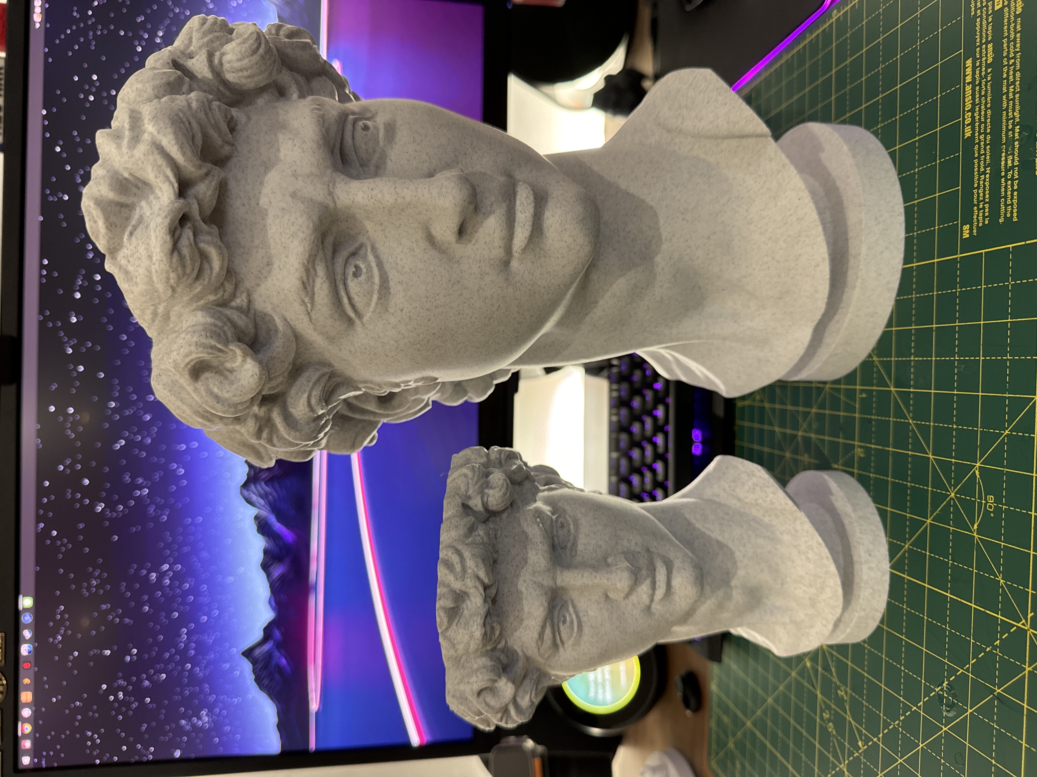 Miniatura 7 do modelo 3D David planter